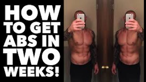 how to make six pack abs at home