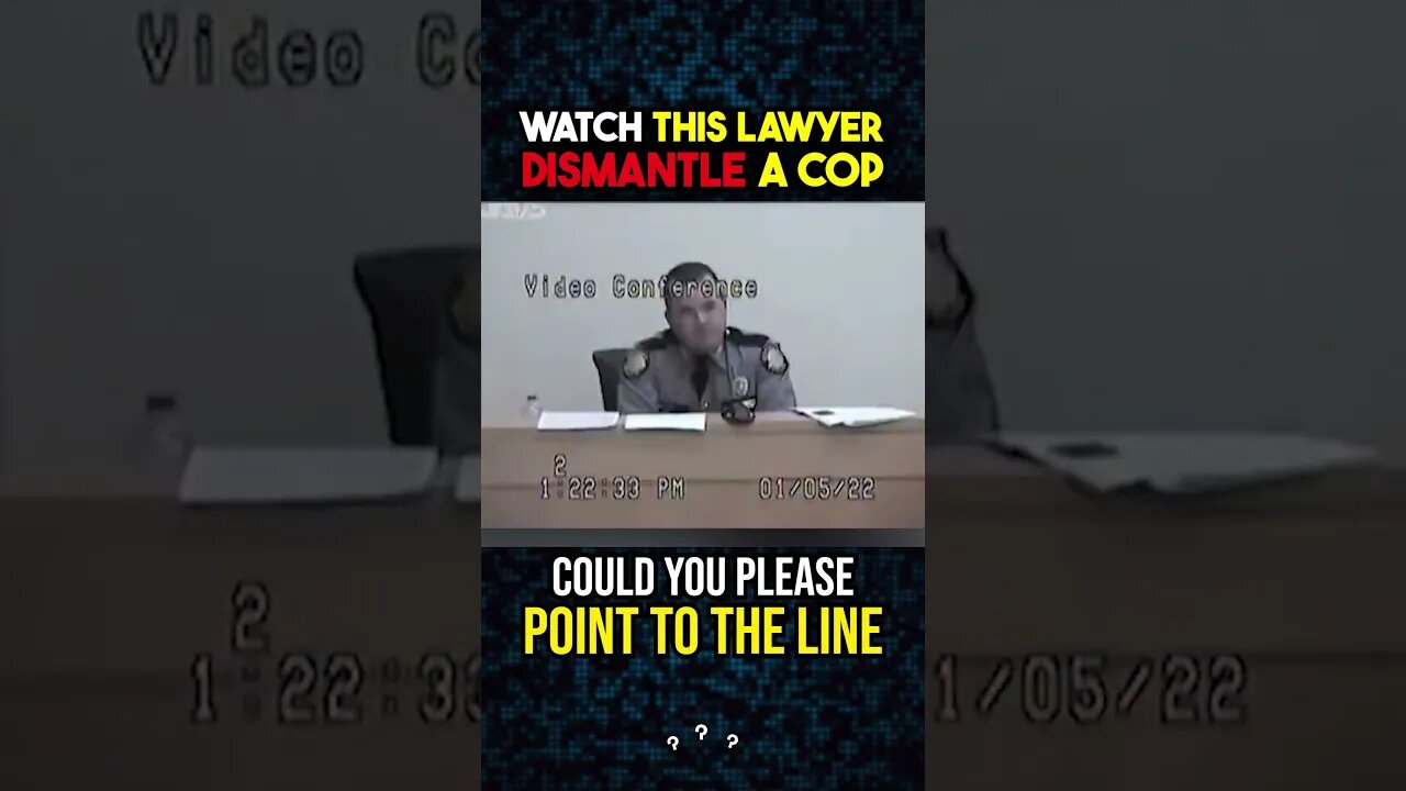 💥 Lawyer DISMANTLES a COP in COURT!