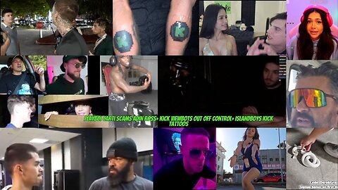 PLAYBOI CARTI SCAMS ADIN ROSS+ KICK VIEWBOTS OUT OFF CONTROL+ ISLANDBOYS TATTOO #adinross #n3on
