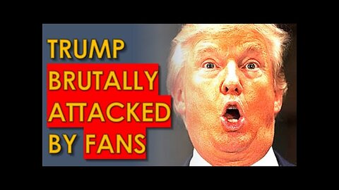 Trump Supporters ATTACK Him During his Rally!