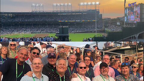 July 20, 2024 - DePauw University 1980s Phi Delta Thetas Gather for a Cubs Game