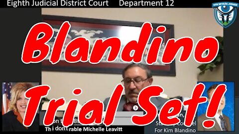 Kim Blandino Trial Set!