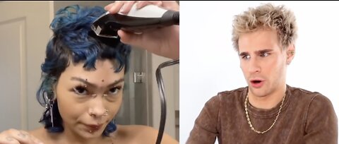 Emo/scene hair color transformations gone wrong