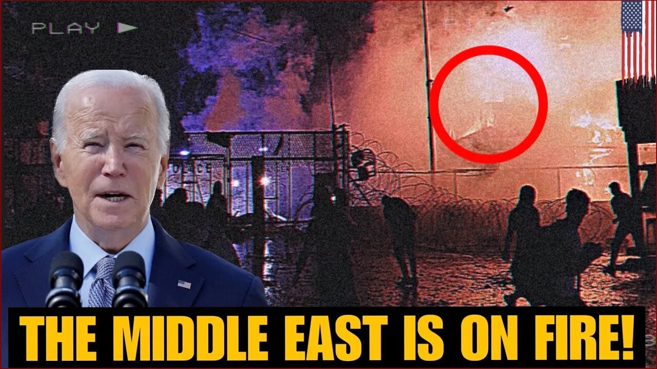 🚨EMERGENCY ALERT: U.S Embassy UNDER ATTACK as they Protest Joe Biden’s Israel Arrival