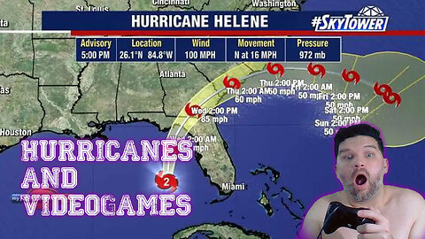 🔴LIVE - WAITING FOR A CAT 4 HURRICANE
