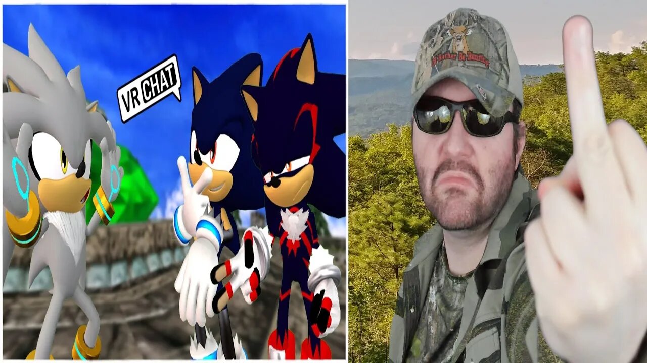 Silver Meets Bad Sonic & Bad Shadow?!?! (VR Chat) (STH) - Reaction! (BBT)