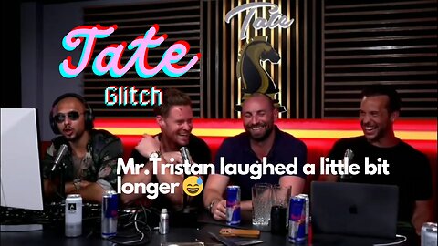 Here Mr Tristan laughed a little bit longer, that's great brotherhood