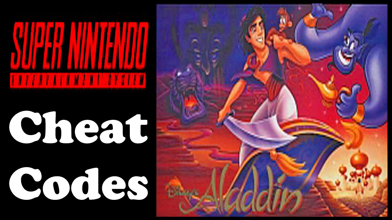 Disney's "Aladdin" S.N.E.S. CHEATS