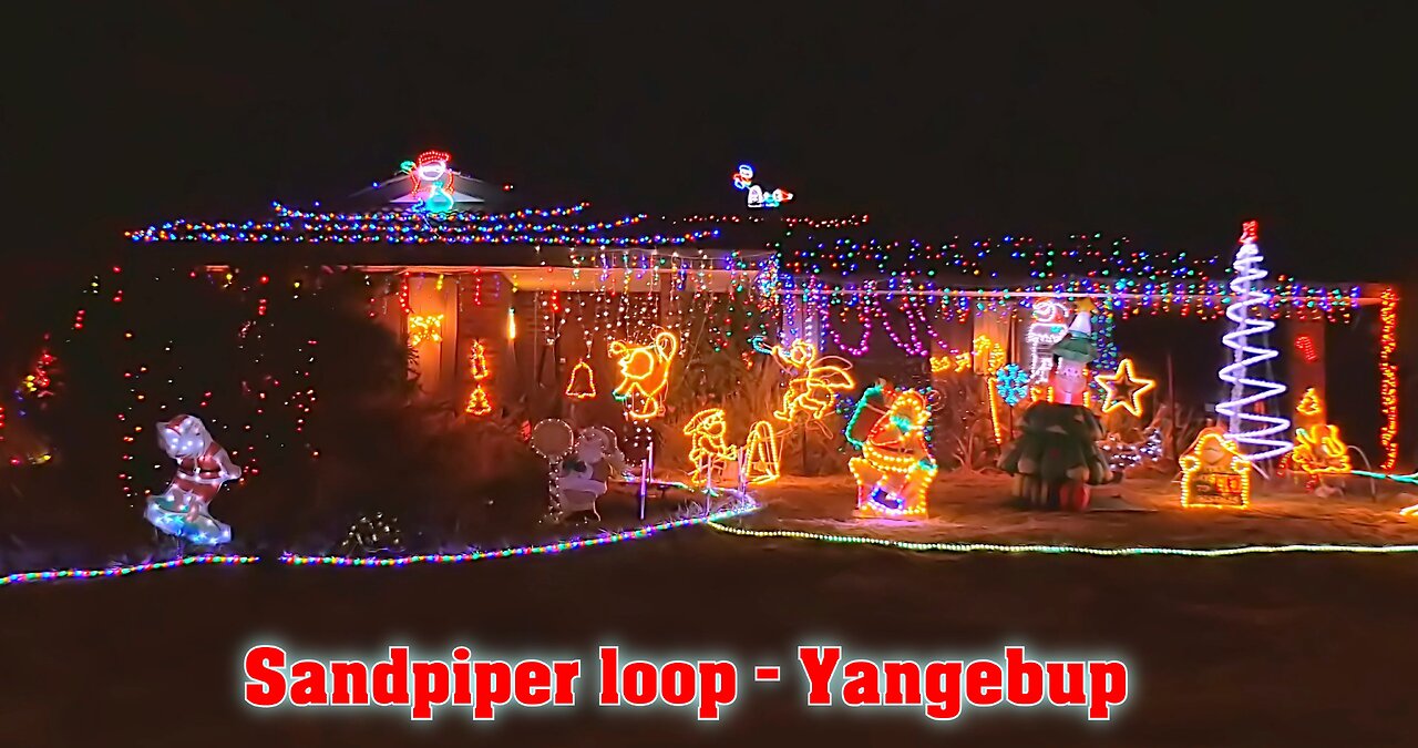 Christmas lights Perth Best Displays Yangebup Western Australia