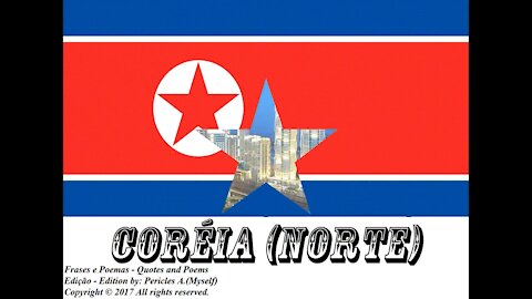 Bandeiras e fotos dos países do mundo: Coreia (Norte) [Frases e Poemas]