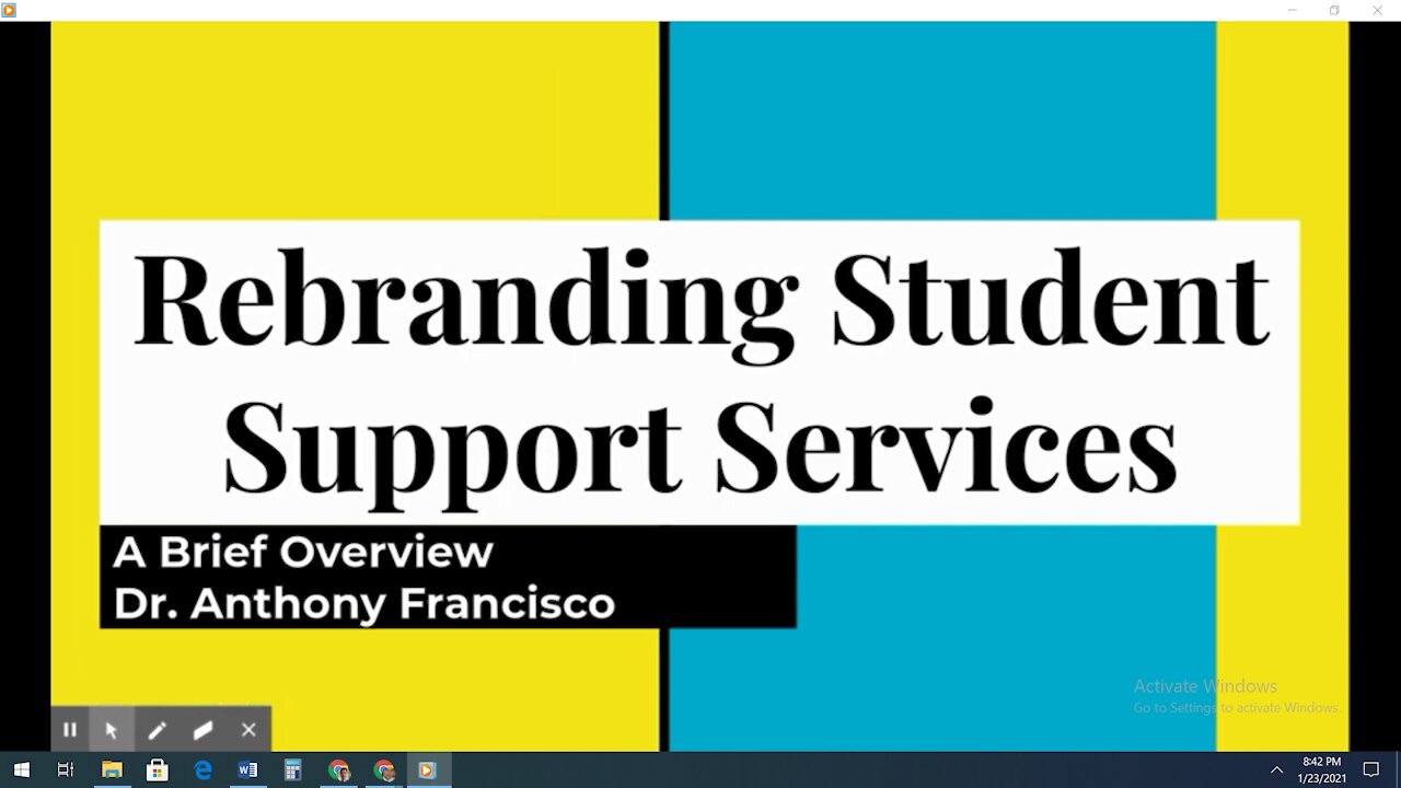 Rebranding Student Support Services for Distance Learning