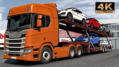 Delivering to Portugal with Scania R650 V8 | Euro Truck Simulator 2 “4K” Gameplay