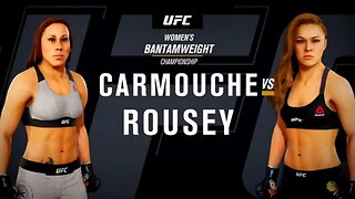 EA Sports UFC 3 Gameplay Ronda Rousey vs Liz Carmouche