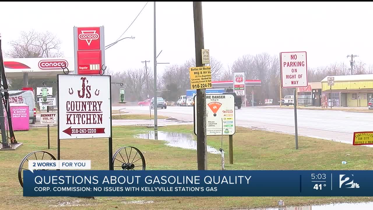 Corp. Commission: No Issues With Kellyville Station's Gas