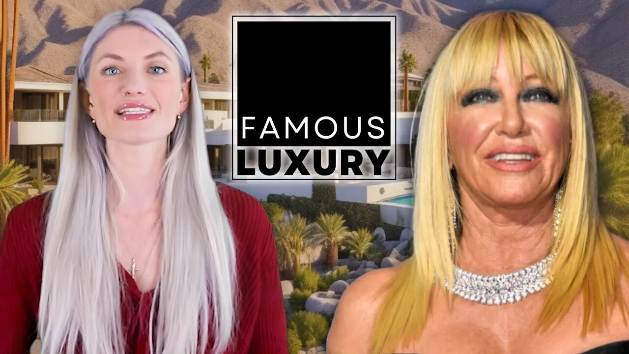 Exclusive House Tour: Discovering The Palm Springs Homes of Suzanne Somers | Famous Luxury