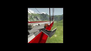 |MiniBeamNG/ Cars Bus Truck vs Large Spinner #02 BeamNG.Drive #Shorts