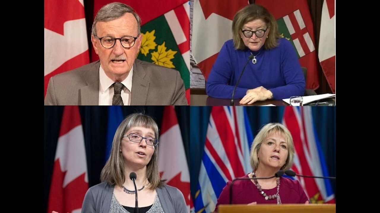 The Lies and Incompetence of the Chief Medical Officers of Health