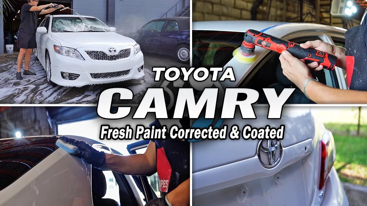 Toyota Camry | Fresh Flat White Paint Getting Corrected & Ceramic Coated!