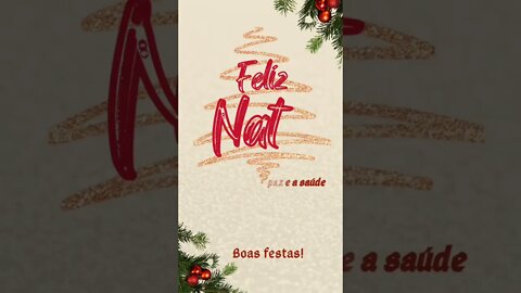 MENSAGEM DE BOAS FESTAS DO CANAL.#shorts