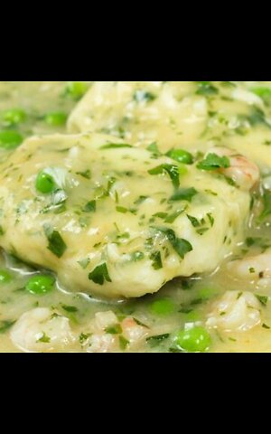 How to cook fish, hake green sauce.