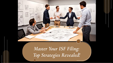 Mastering ISF Filing: Essential Tips for a Smooth Import Process!
