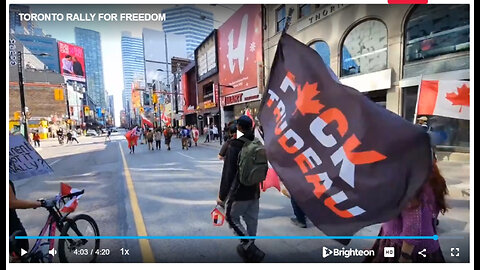 TORONTO RALLY FOR FREEDOM SATURDAY SEPTEMBER 30, 2023