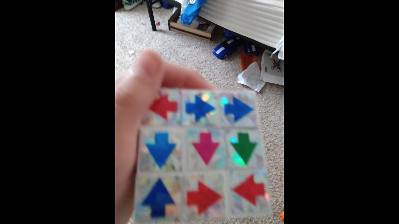 Dollar tree rubix cubes be like