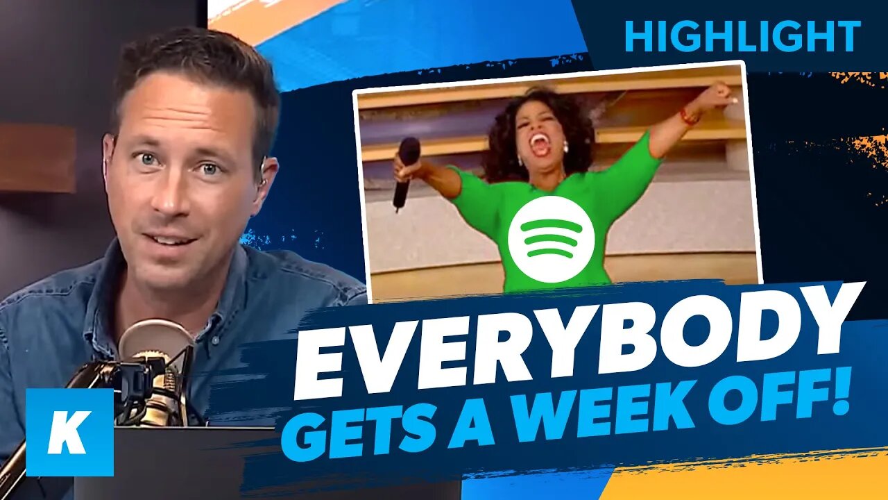 Spotify Gives All Employees A Week Off (Good Idea?)