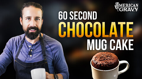 60 second mug cake