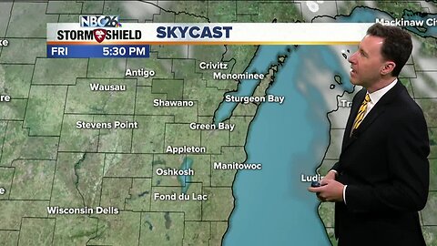 Michael Fish's NBC26 weather forecast