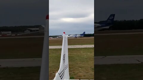 Citation Excel N502UP Taking Off Runway 14 At KSFM