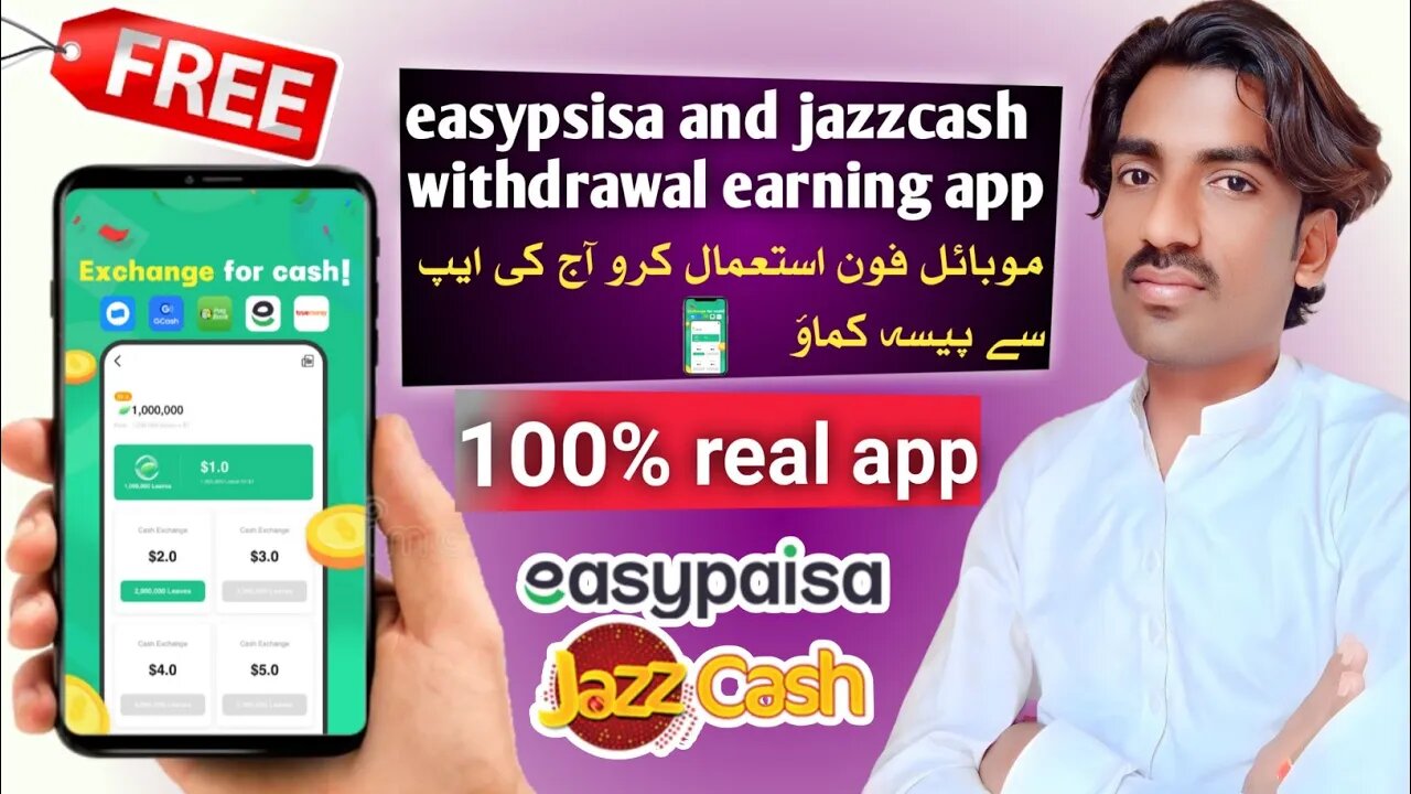 big earning app 2023 without investment / earning app withdraw easypaisa