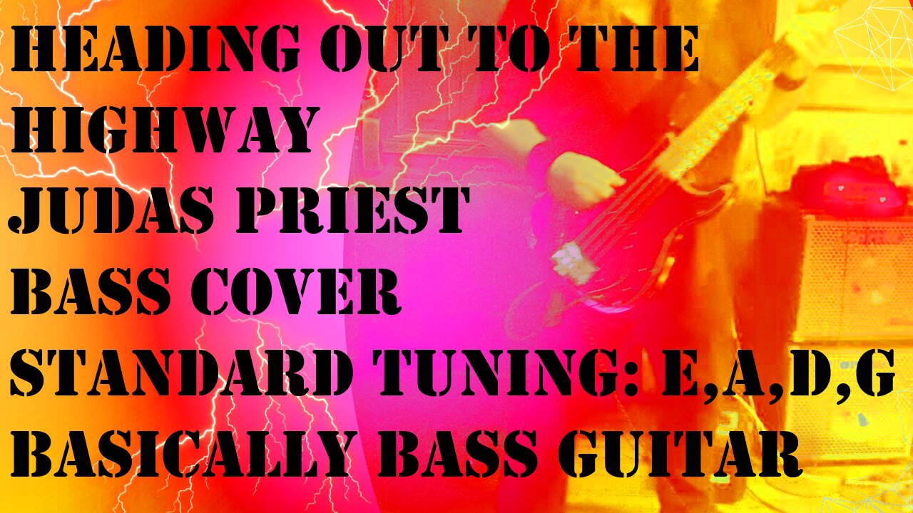 Heading Out To The Highway Bass Cover – Judas Priest #basicallybassguitar