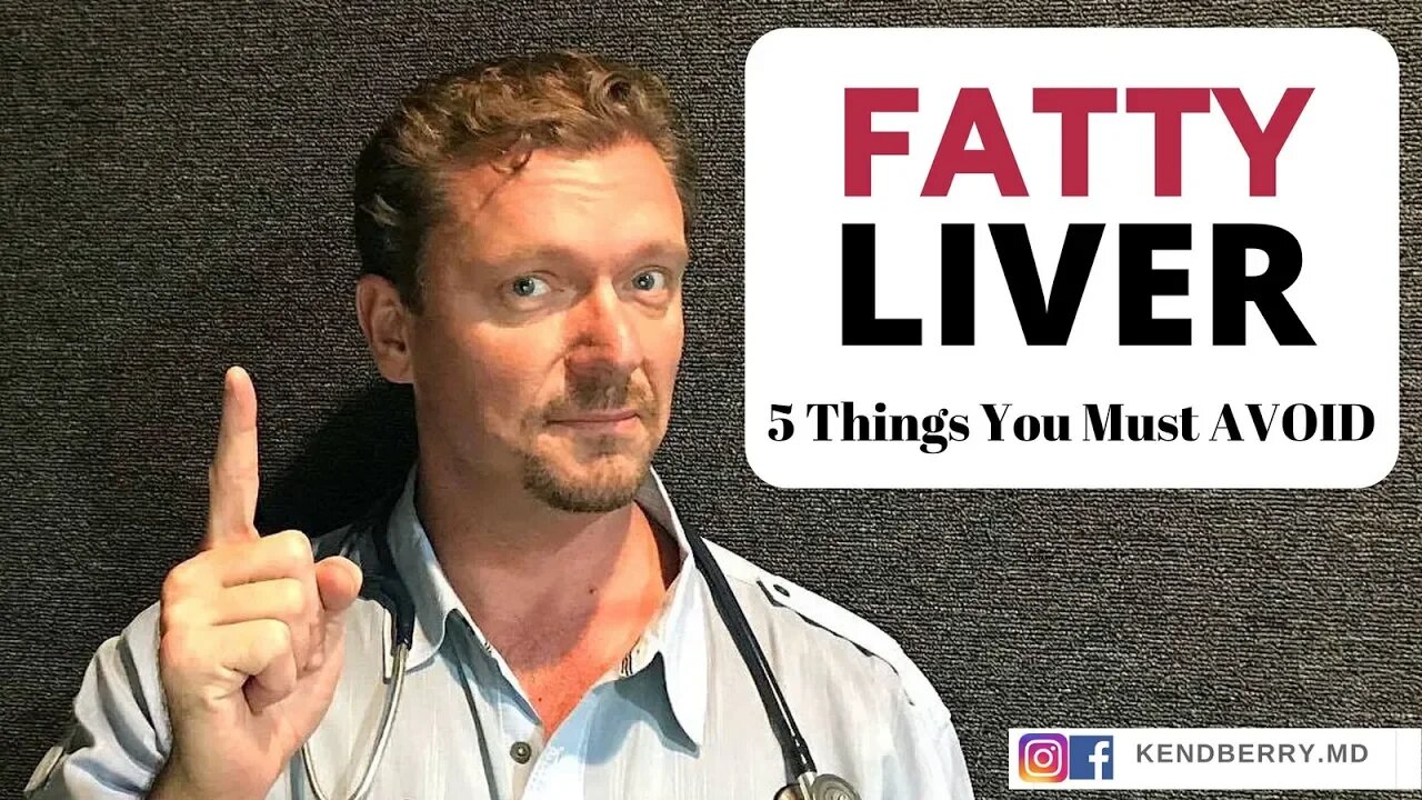 FATTY LIVER: 5 Things You MUST Avoid - NAFLD - 2021