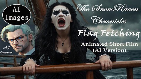 The SnowRaven Chronicles: Flag Fetching (AI Animated Short Film) AJ Spencer