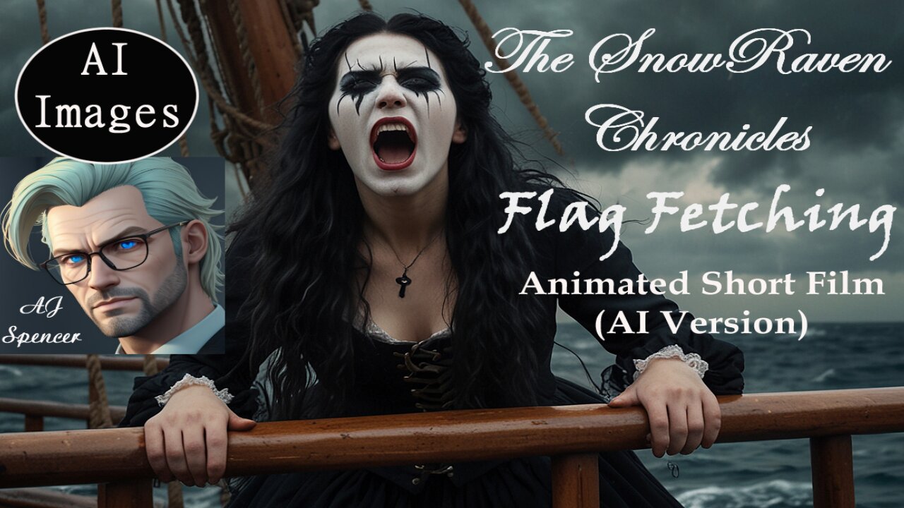 The SnowRaven Chronicles: Flag Fetching (AI Animated Short Film) AJ Spencer