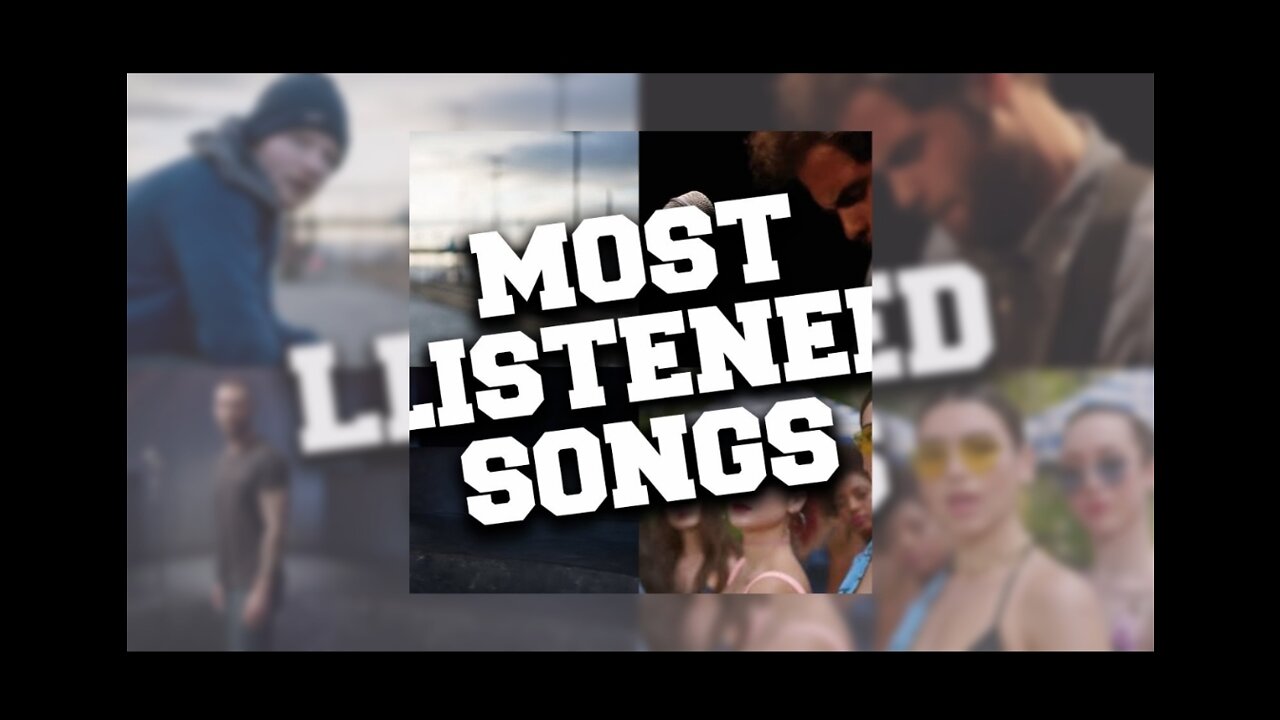 100 most listened songs