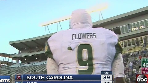 USF beats South Carolina in overtime to win Birmingham Bowl