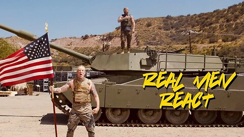 Real Men React| American Flags By Tom Macdonald Feat Adam Calhoun| This Is The New War Anthem