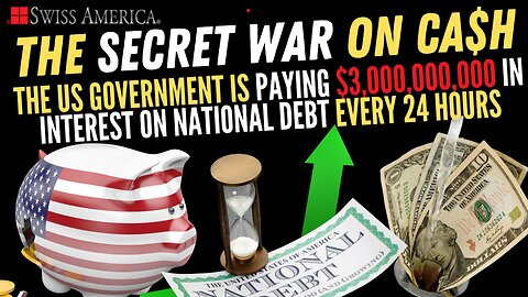 The US Government is Paying $3,000,000,000 in Interest on National Debt Every 24 Hours