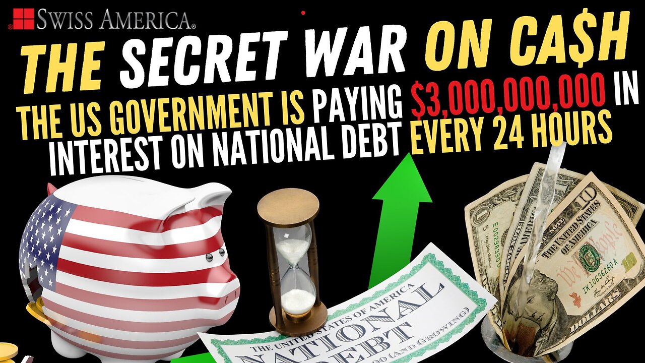 The US Government is Paying $3,000,000,000 in Interest on National Debt Every 24 Hours