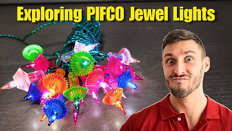 A Set of 1970s PIFCO Jewel Lights