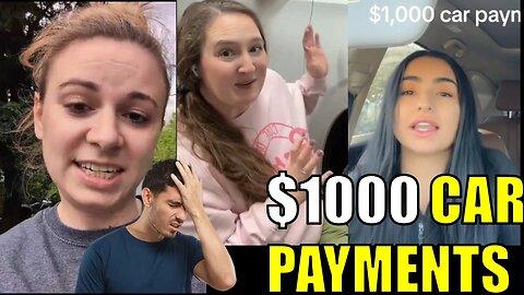 Women have $1000 per month car payments!