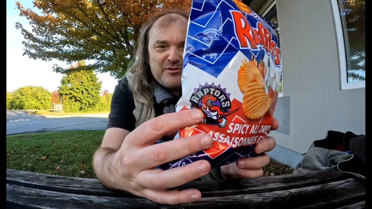 Toronto Raptors Ruffles spicy all dressed limited Time Only Canada Review
