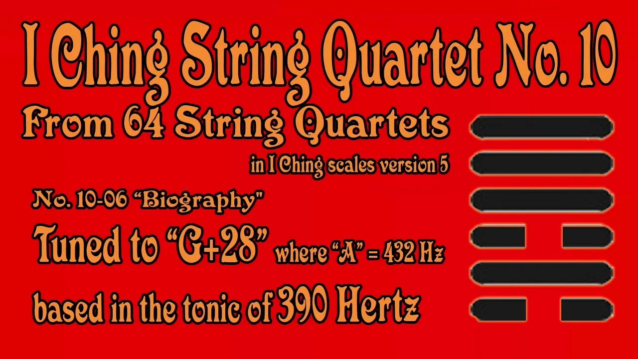 Richard #Burdick's #String #Quartet No. 10, Op. 308 No.10 - tuned to 390 Hertz @ArrangeMe