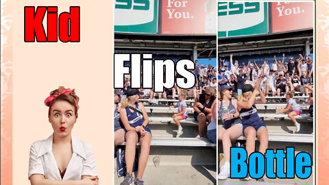 news of the bizarre Bottle Flip Kid Goes Viral