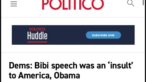 Democrats don’t want you to remember their reactions to Netanyahu asking for help against Iran…