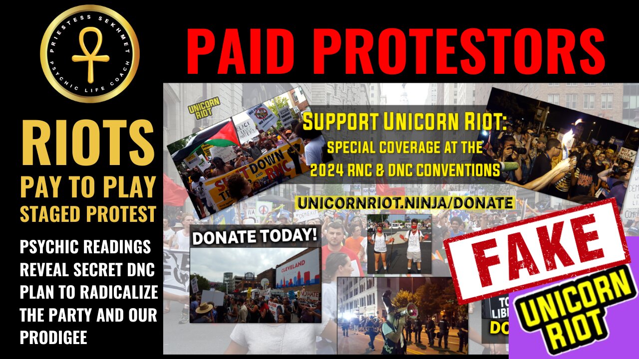 RIOTS AT THE DEMOCRATIC NATIONAL CONVENTION?