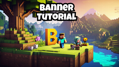 How To Make The Letter B Banner In Minecraft