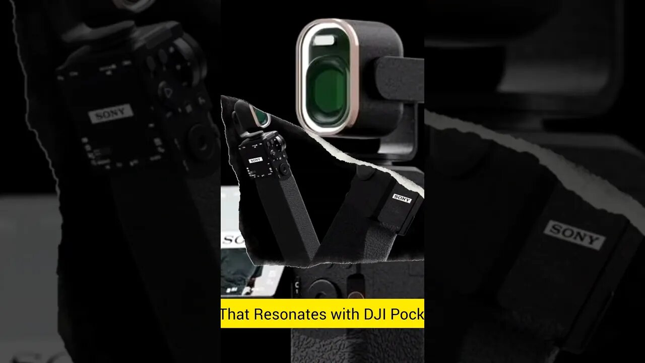Sony VLOG-001: A Handheld 3-Axis Stabilized Camera Concept That Resonates with DJI Pocket 2